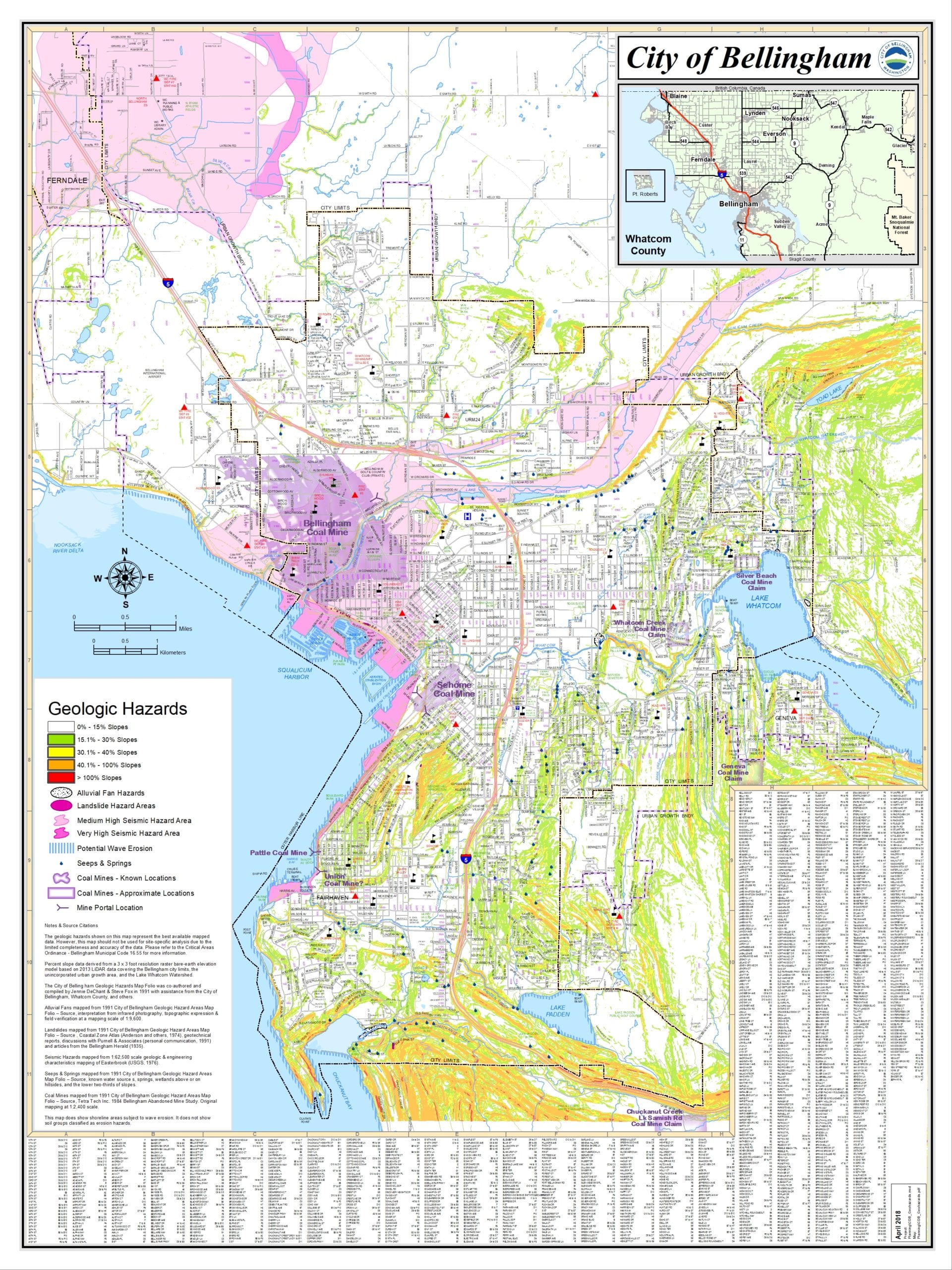Geological Hazards Map