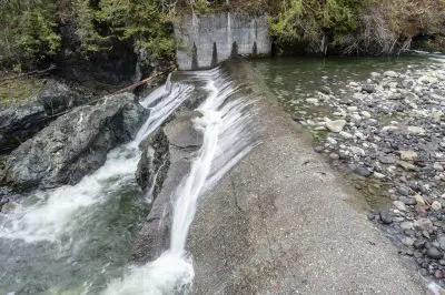 Middle Fork Nooksack Dam Removal Pre-Project Photo