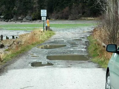 Chuckanut trail before