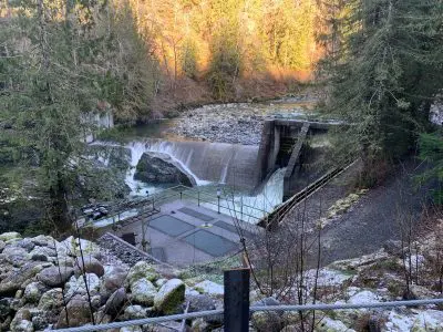 February 2020 Low Flow Event at Middle Fork Diversion Dam