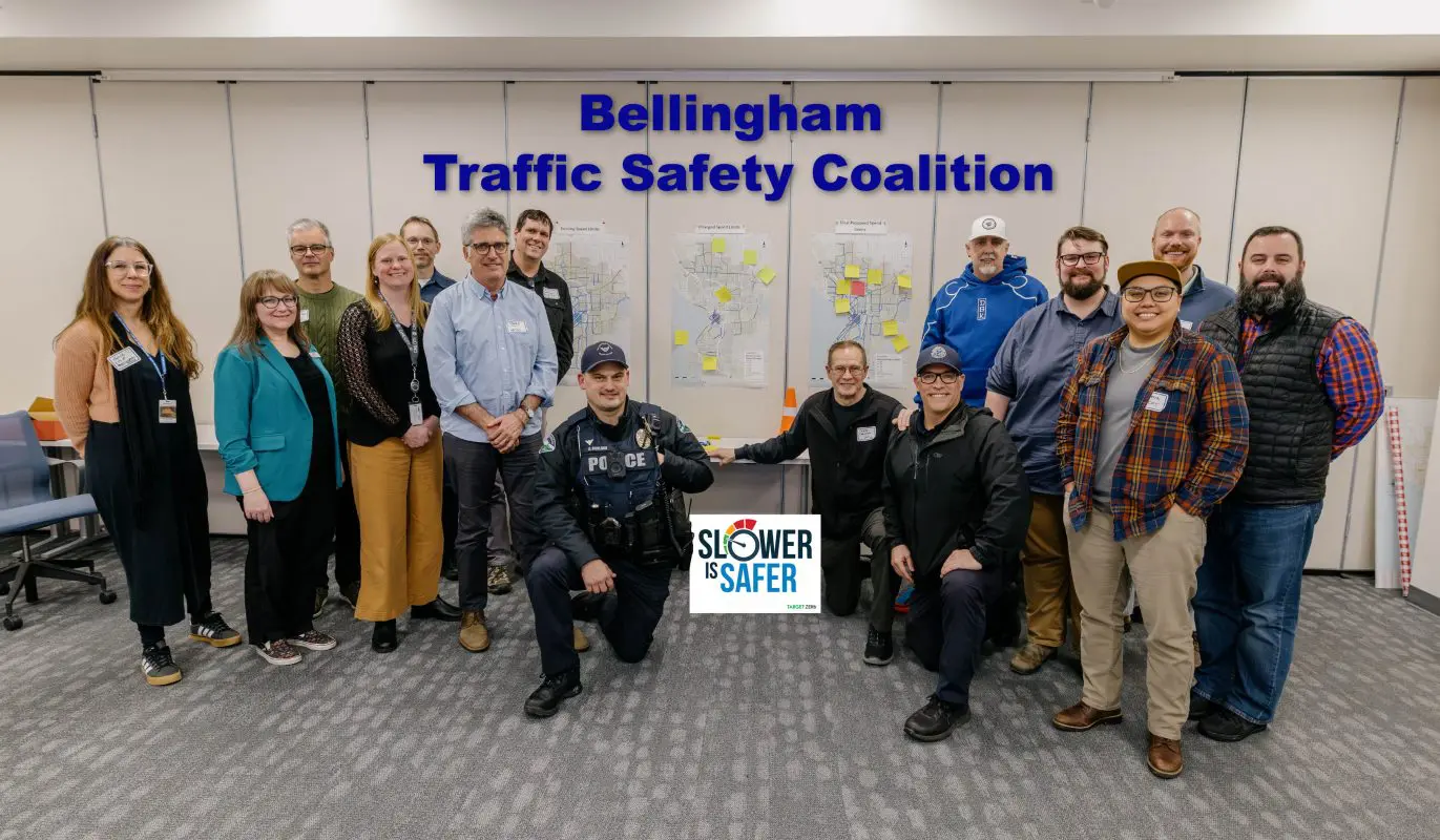 Photo of Bellingham Traffic Safety Coalition Members at Speed Limits Workshop, January 2026