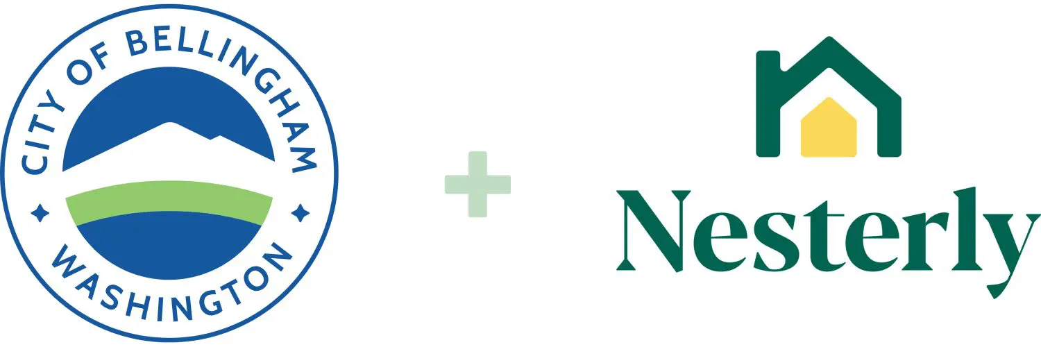 City of Bellingham logo + Nesterly logo