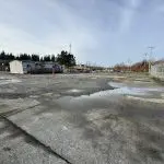 Image of the cleared McKenzie cleanup site in fall 2025