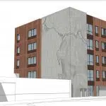 Drawing new City Operations Administration building