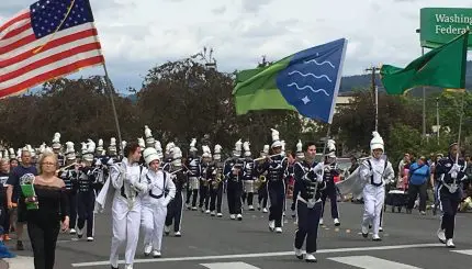 Ski to Sea parade.
