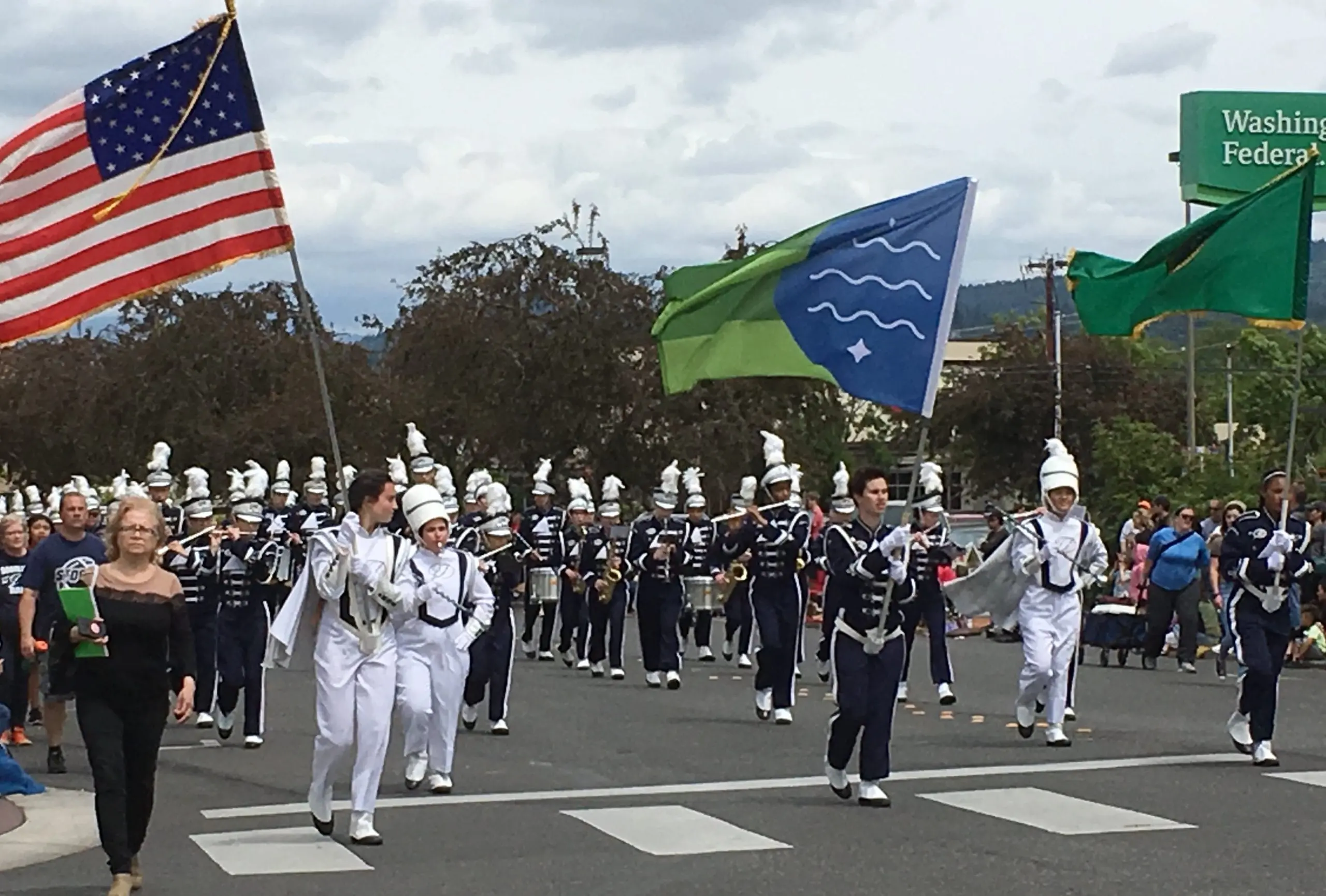Ski to Sea parade.
