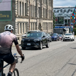 Holly Street Corridor looking southeast towards Downtown