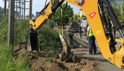 State and Ellis Bridge utilities work
