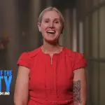 Mayor Kim Lund speaks to the camera. Text on screen says State of the City with Mayor Kim Lund.