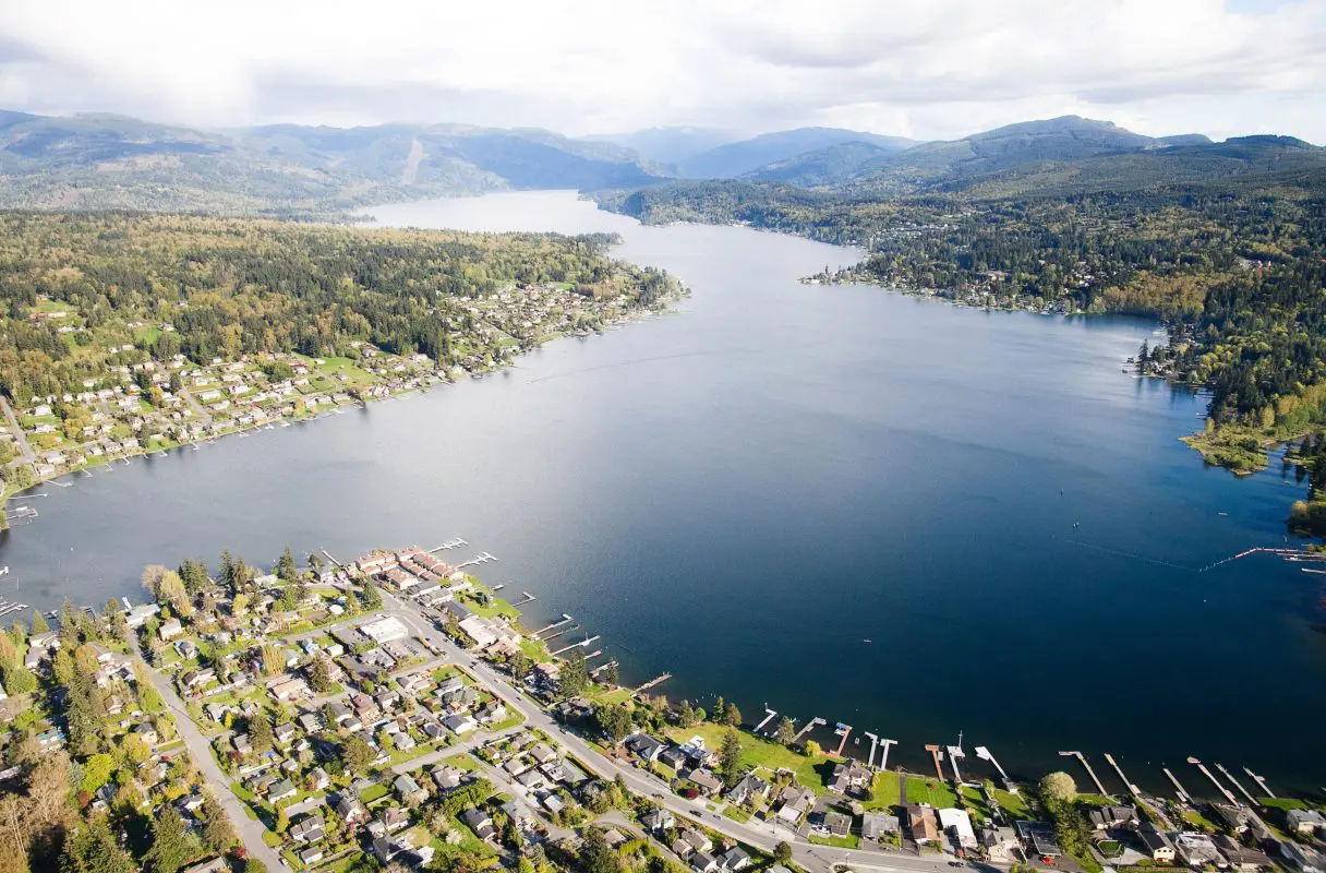 Lake Whatcom Aerial
