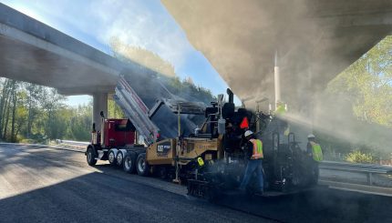 dusty work under I-5